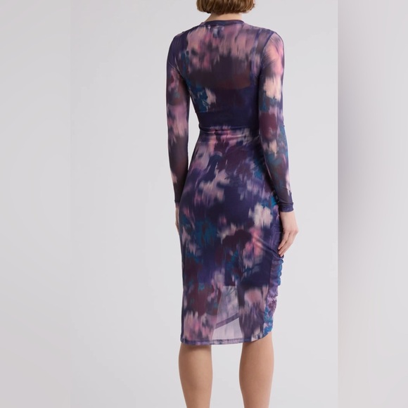 Steve Madden Purple and Pink Tie-Dye Dress - Picture 2 of 3